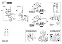 Bosch 0 611 316 769 MH 10-SE Demolition Hammer 110 V / GB Spare Parts MH10-SE